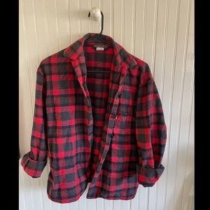 Vintage wool woodsman flannel